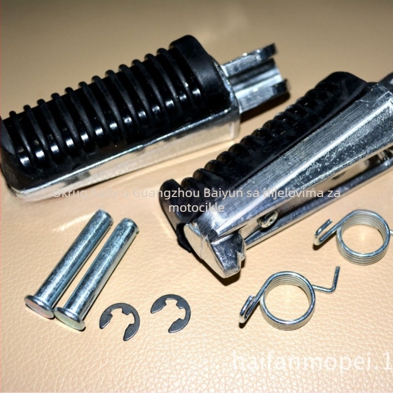Aluminijske pedale za motocikle – model 01, pogodne za neutralne modifikacije motocikla i gradske motocikle