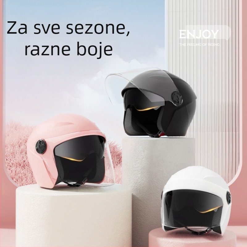 AXK Polu-Šlem za odrasle — polipropilen, sigurnost kroz sve sezone, za svakodnevnu vožnju, licencirana privatna etiketa