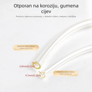 Cijev za usisavanje ulja s jednosmjernim ventilem – alat za ispuštanje kočione tekućine, za motocikle (Marka: Shaft worker; Model: LMK085; Upotreba: Ispuštanje kočione tekućine; Kompatibilni modeli: Motocikli)
