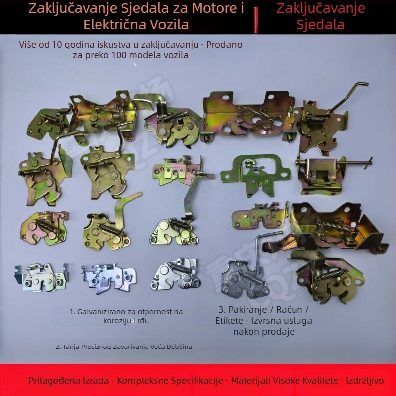 Brava za sjedalo motocikla Zhiyang – kompatibilna s Honda Wave110 i Revo – za popravak i zamjenu