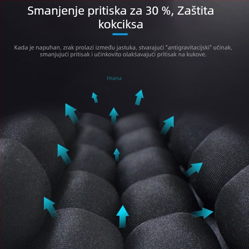 JFT amortizirajuća jastučnica za stražnje sjedište motocikla — prilagodljivo obrađivanje, prozračna, umirujuća, zaštita od sunca