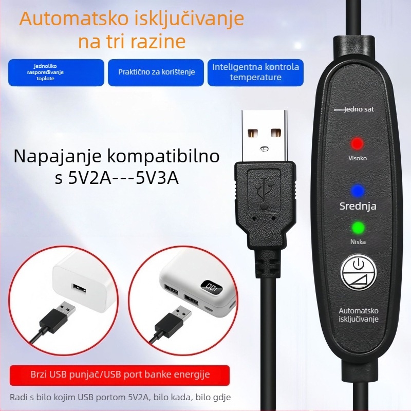 Električno grijani poklopac upravljača