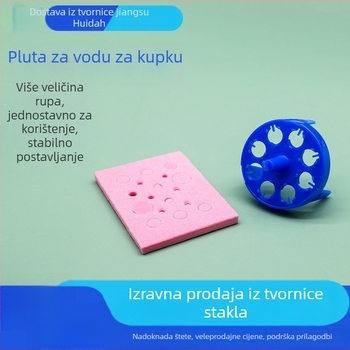 Laboratorijska pluta od pjene za vodeni kupelj – okrugla ili kvadratna, 8/16/18/20 rupe, plast/pjena