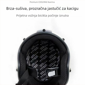 Podložak za kacigu za motocikle i električna vozila, sve sezone, prozračan, upija znoj, otklonjiva