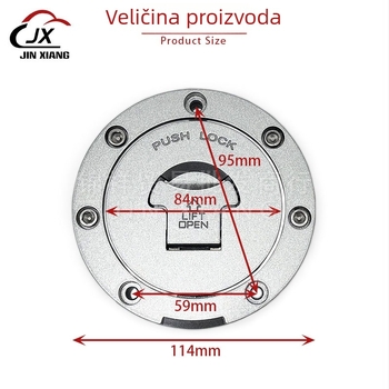 Poklopac spremnika goriva za motocikl Honda CB400, CBR400, CBR250 i VFR30