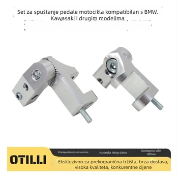 Aodili nožni pedali za BMW R1200GS, Kawasaki i druge motocikle – smanjeni nosači podrške za stopala, kompatibilni s R1200GS RT F850GS S1000XR K1600GTL B