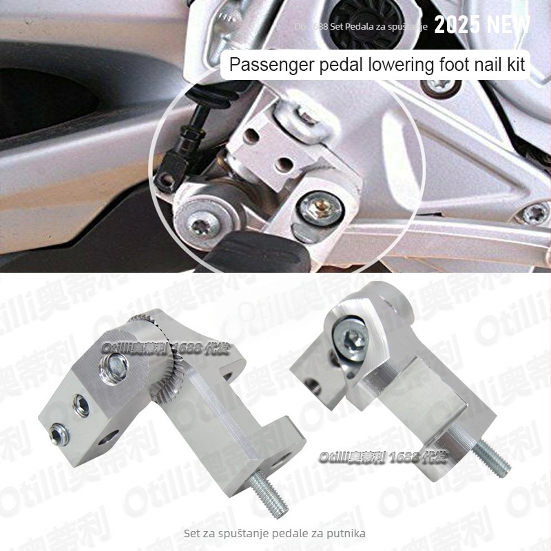 Pedalni koljen za putnika za BMW motocikle — skup za snižavanje pedale; marka Otilliotilli; modeli: F800ST, F800GT, F800R, F800S, R1150RT, R1150R, R11
