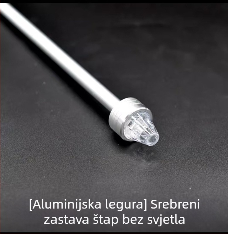 Aluminijski stup zastave za motocikle