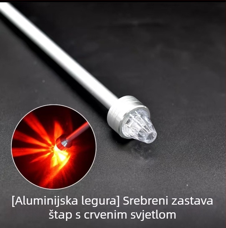 Aluminijski stup zastave za motocikle