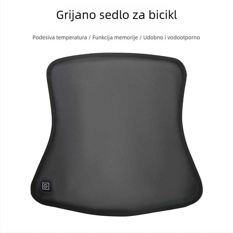 Električna grijaća jastučnica za motocikl s tri razine kontrole temperature, vodootporna, protiv klizanja, održava toplinu, 12V