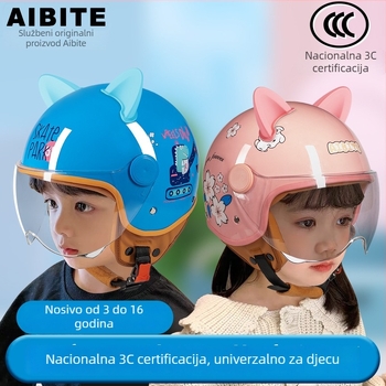 ABS 3/4 kaciga za električna vozila, GB811-2022A certifikat, za dnevnu vožnju