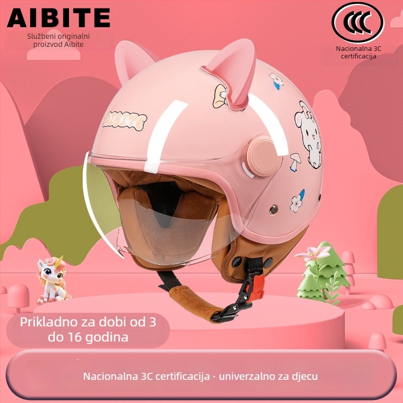 ABS 3/4 kaciga za električna vozila, GB811-2022A certifikat, za dnevnu vožnju