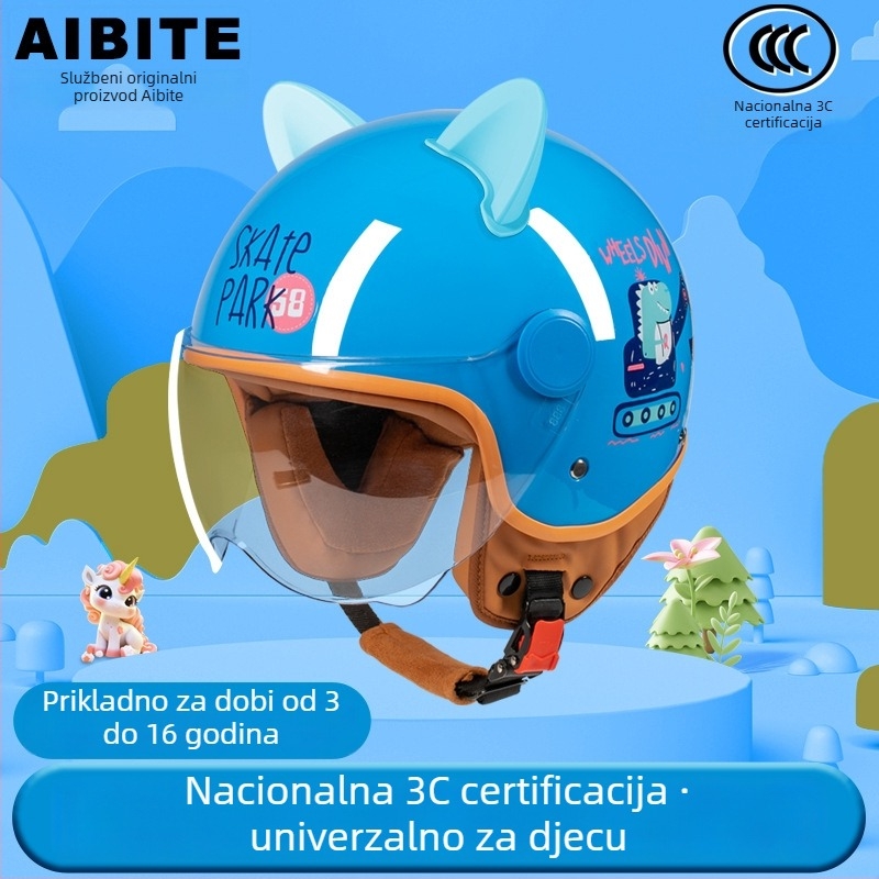 ABS 3/4 kaciga za električna vozila, GB811-2022A certifikat, za dnevnu vožnju