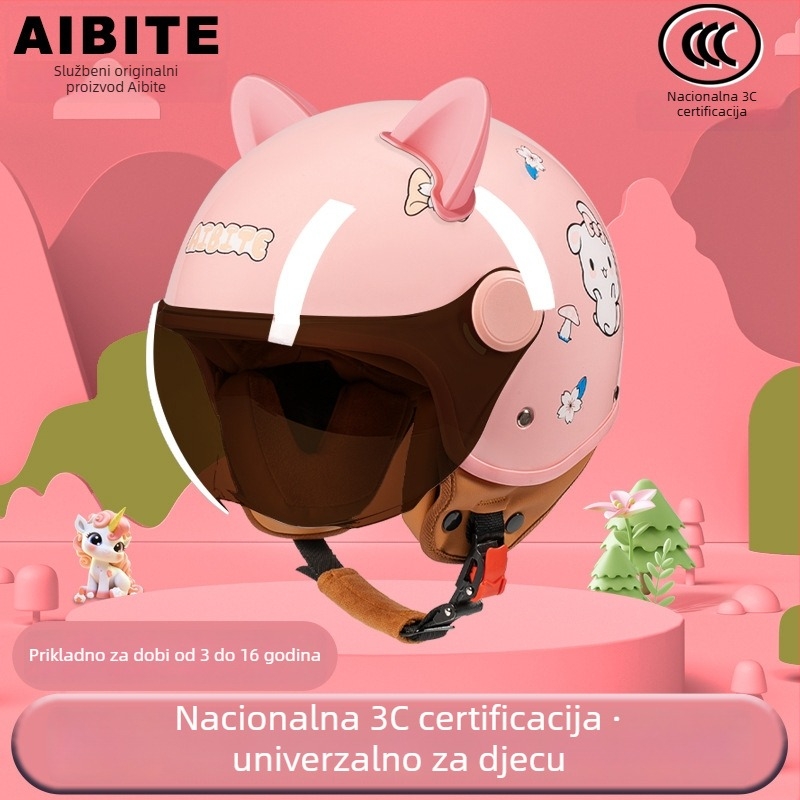 ABS 3/4 kaciga za električna vozila, GB811-2022A certifikat, za dnevnu vožnju