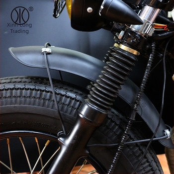 Univerzalni prednji blatnik za motocikle, metalni, štiti od vode i blata, model HP-DB005, marka New Rilong