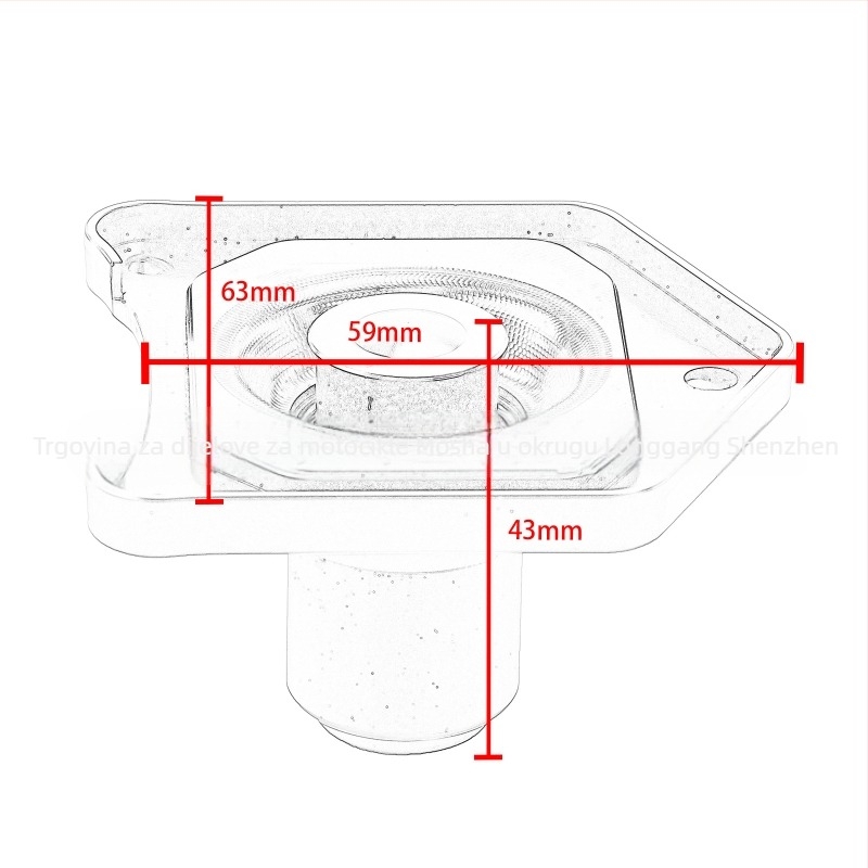 Mosha CNC aluminijski prekidač paljenja za Harley-Davidson (modeli 1991-2017)