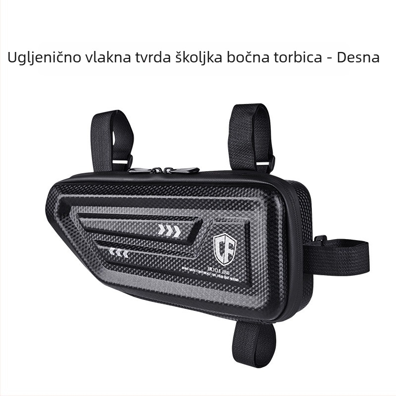 Minchae CF0070355: Motociklistička bočna torba s čvrstim kućištem, vodootporna i otporna na prašinu, univerzalna za motocikle, električna vozila i skutere