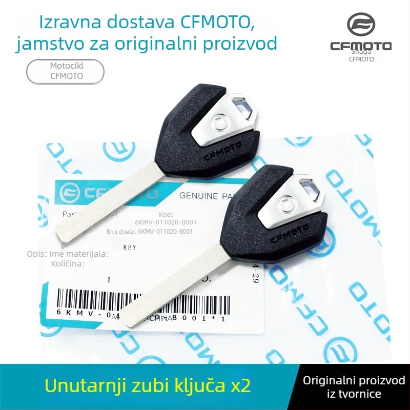 Prazan ključ za motocikl – Original Chunfeng 450CLC, marka Xiamen-Thailand, bez prilagodbi