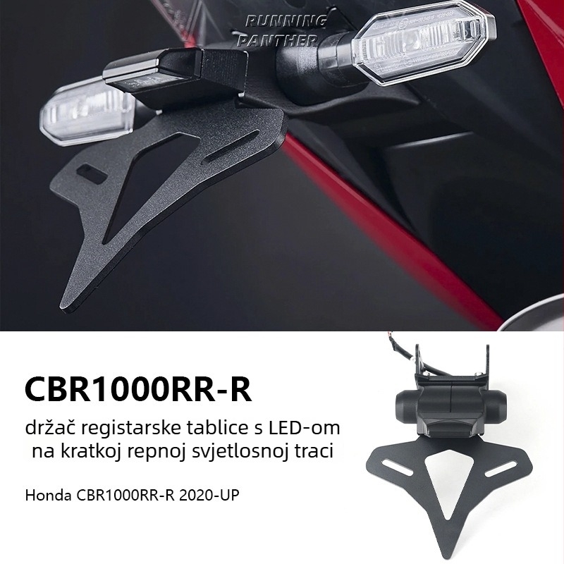 LED držač registarske pločice s kratkim repom za Honda CBR1000RR-R 2020- otilli – dodatak za motocikl