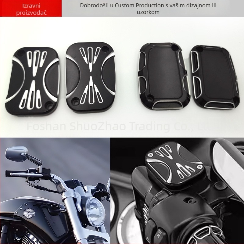 Poklopac pumpe ulja Harley Road King Touring Glide — CNC obrađena, prednji poklopac pumpe i poklopac uljne pumpe