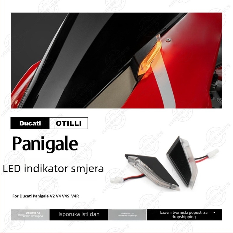 Prednje LED svjetlo signala za Ducati Panigale V2/V4 - Otilliotilli