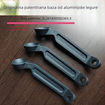Patentirana aluminijska baza za držač telefona za motocikle i električna vozila