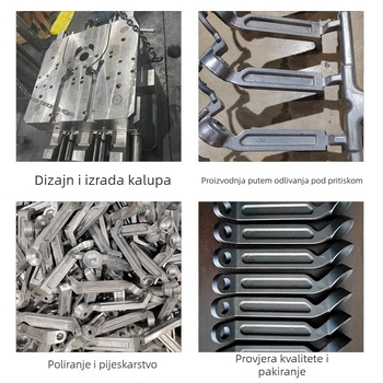 Patentirana aluminijska baza za držač telefona za motocikle i električna vozila