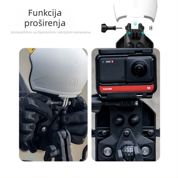 Mwupp osopro serija nosač navigacije za motocikl, verzija s amortizerom, kućište promjenljivog promjera, model BAT109