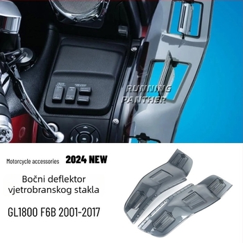 otilli Bočni spojler Dragon Wing – zaštita zraka, ventilacija i vjetrobran za Honda Gold Wing GL1800 F6B