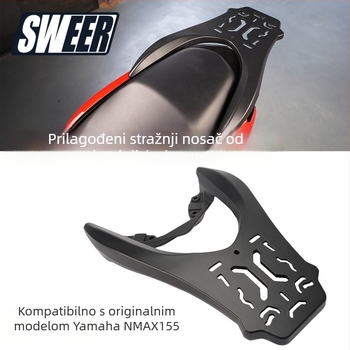 Aluminijski stražnji nosač kofera za Yamaha NMAX155 — ojačan, unaprijeđen dizajn