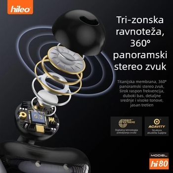 Bežične slušalice s kostnom vododljivosti za sport, klipsa za uho, BT 5.2, 4–8 sati trajanja, IPX5 vodootporne