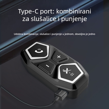 X serija kaciga Bluetooth slušalica – inteligentno uklanjanje buke, domet 20 m, Bluetooth 5.0, 3D zvuk, 50 h baterija