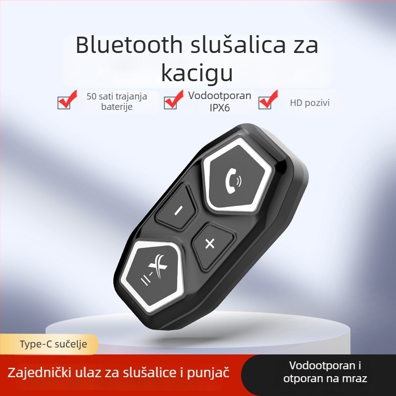 X serija kaciga Bluetooth slušalica – inteligentno uklanjanje buke, domet 20 m, Bluetooth 5.0, 3D zvuk, 50 h baterija
