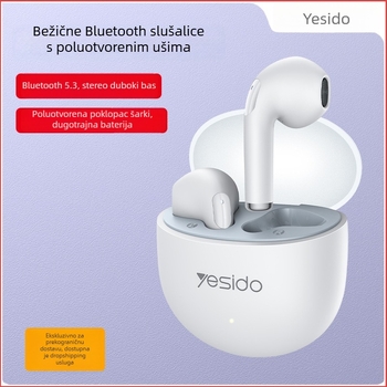 Yesido Bežične Bluetooth In-Ear Slušalice, Dugotrajna Baterija, Za Sportske Aktivnosti