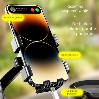 Držač telefona za motocikle i bicikle s navigacijom, otpornost na udarce