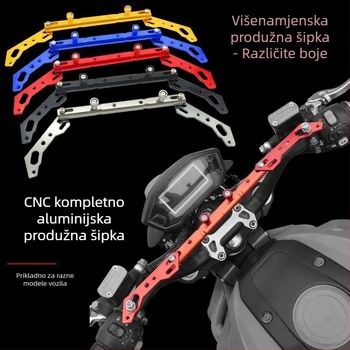 CNC aluminijska ekspanzijska poprečna šipka za motocikle