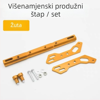 CNC aluminijska ekspanzijska poprečna šipka za motocikle