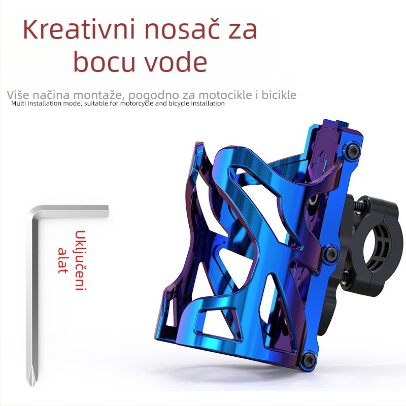 Držač za bocu vode za motocikle, električna vozila i bicikle