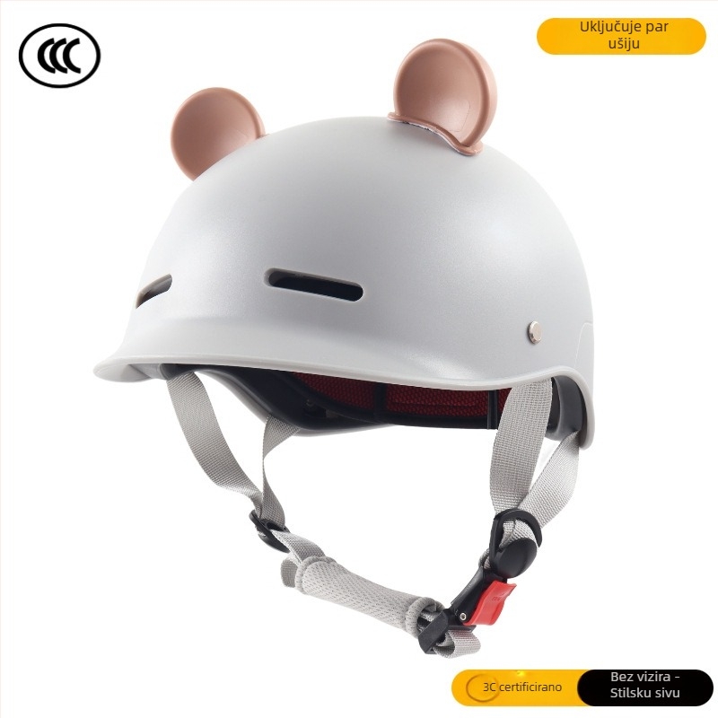 PULUOTAI ABS polu-helmet za električna vozila, motociklistička kaciga, 3C certifikat, kod 2023091105021249