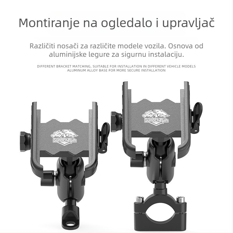 Držač za telefon na motocikl za navigaciju na otvorenom – Speedo motorcycle products, kompatibilan s motociklima, električnim biciklima i biciklima