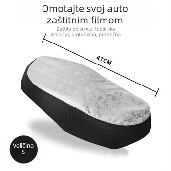 Navlaka za sjedalo električnog vozila (vodonepropusna, UV zaštita, otporna na ulje, otporna na habanje, kompatibilna s Turtle Xunying EV)