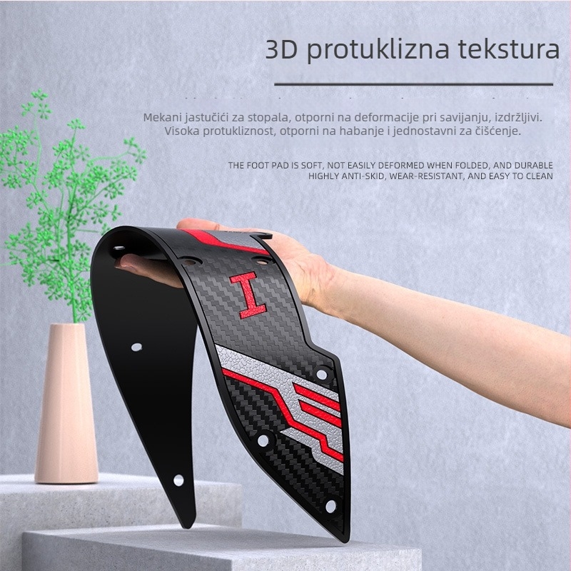 Podloga za stopalo za Honda PCX160 — protuklizna, otporna na mrlje, dodatak za modificiranje pedale motocikla, marka Howe