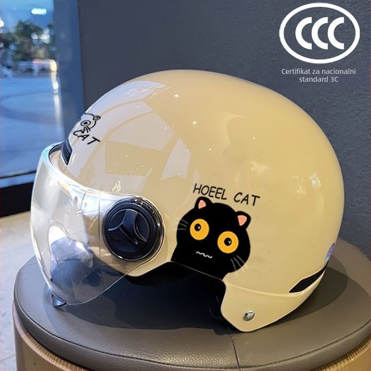 3C certificirana električna kaciga za motocikl za muškarce i žene, ABS kućište, sve sezone univerzalno