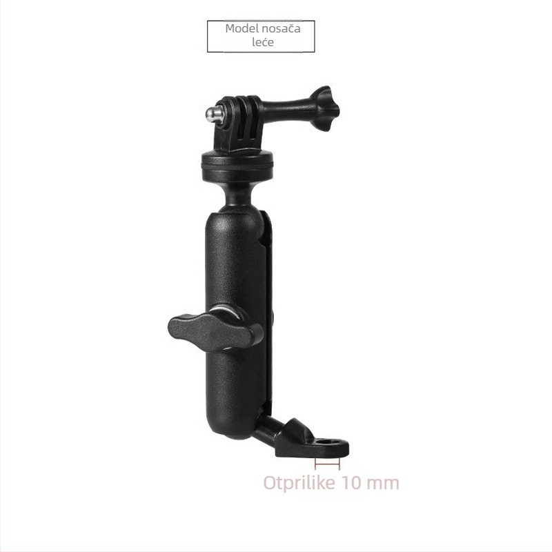 Držač za motocikl za dash cam i akcijsku kameru, gimbal nosač GoPro automobila