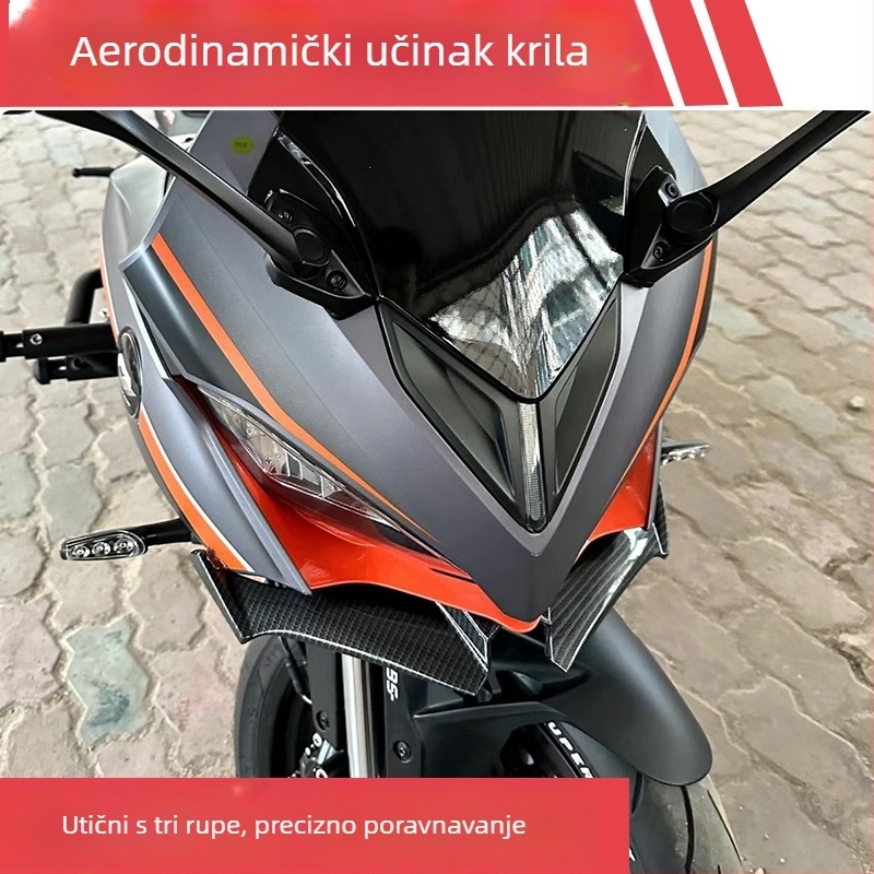 Donji spojler motocikla, model 001, za druge modele, dekorativni dodatak