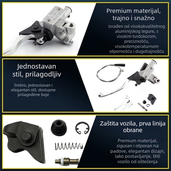 Hidraulična pumpa za spojku i kočnicu, sklop magistr cilindar, za Husqvarna FE 250/350/390 TX 300/125 — Carl EXC
