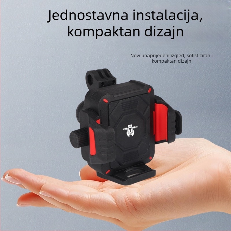 Držač za telefon za motocikl s amortizerom, kompatibilan s motociklima, električnim vozilima, biciklima i triciklima; Model Tq133-tq136, Marka Tq, za punjenje i navigaciju