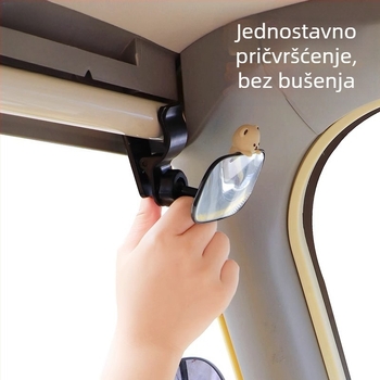 Zadnji retrovizor za tricikl, širokokutni pogled, visoka razlučivost, univerzalna upotreba, Qt-25094