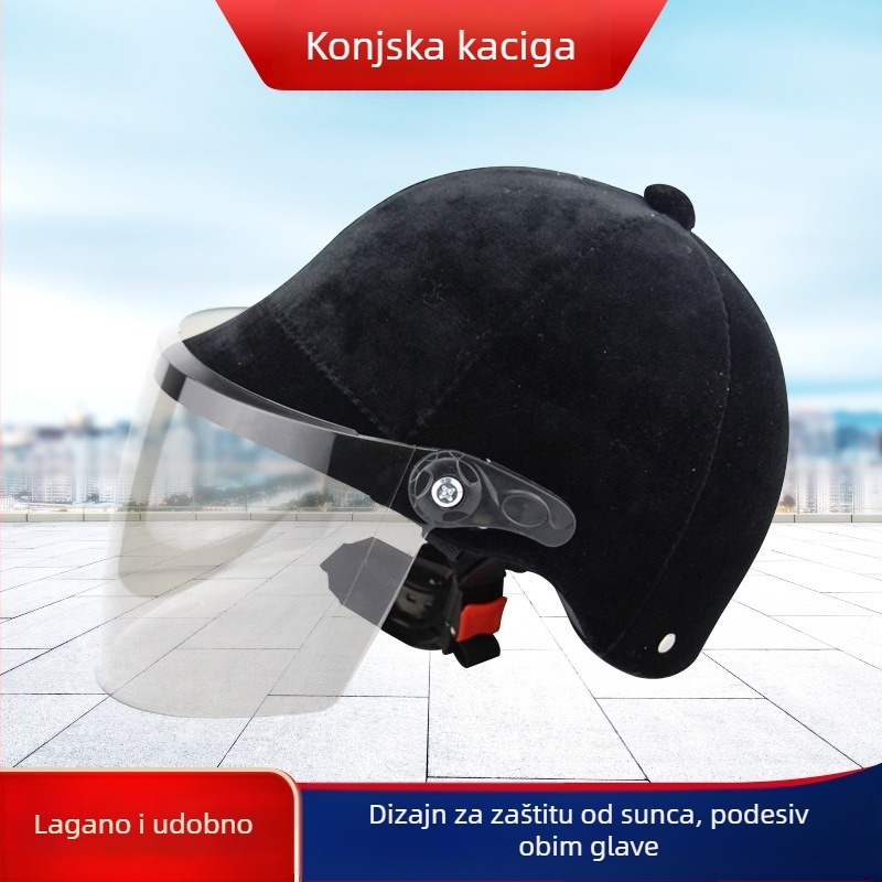 Kaciga za motocikle HENGLE — plast, prilagodljiva obrada, za odrasle unisex, licencirana privatna marka