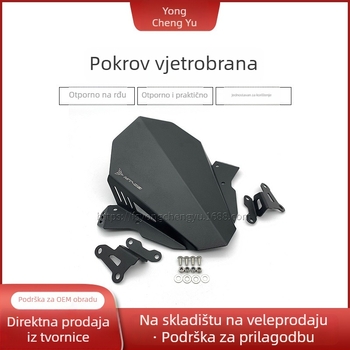 Front Windshield Hood za Yamaha MT-09 FZ-09 (2017–2020) – dodaci za modifikaciju motocikla
